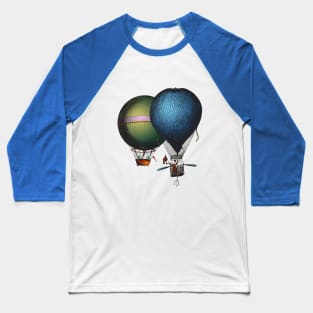 Two Flying Machines Baseball T-Shirt